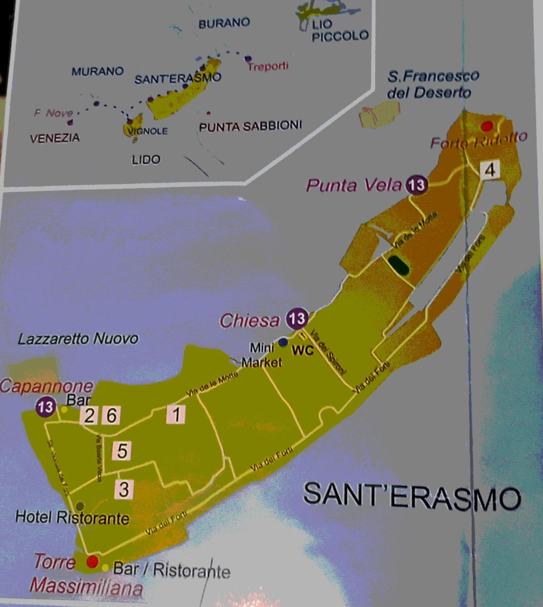 Laguna Di Venezia Isola Di S.Erasmo Esterno foto